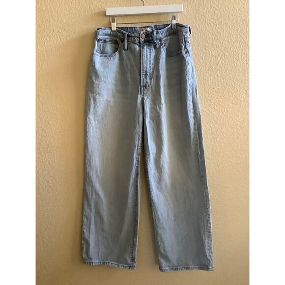 Madewell Denim - Madewell The Perfect Vintage Wide Leg Crop Jeans Sz 29